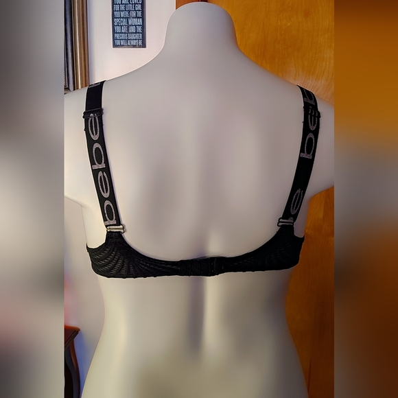 🩷 $10 | Bebe Black Lace Bra — NWOT — Size 36C 🖤 - Picture 2 of 6